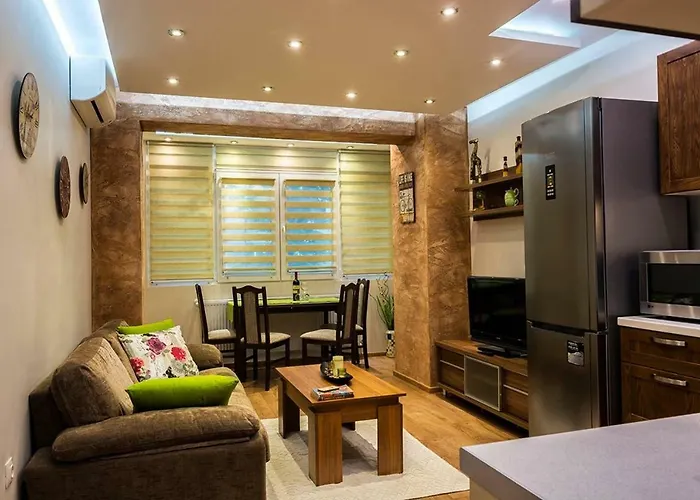 公寓 Luxury 2 Bedroom,2 Bathroom ,free Parking 普罗夫迪夫